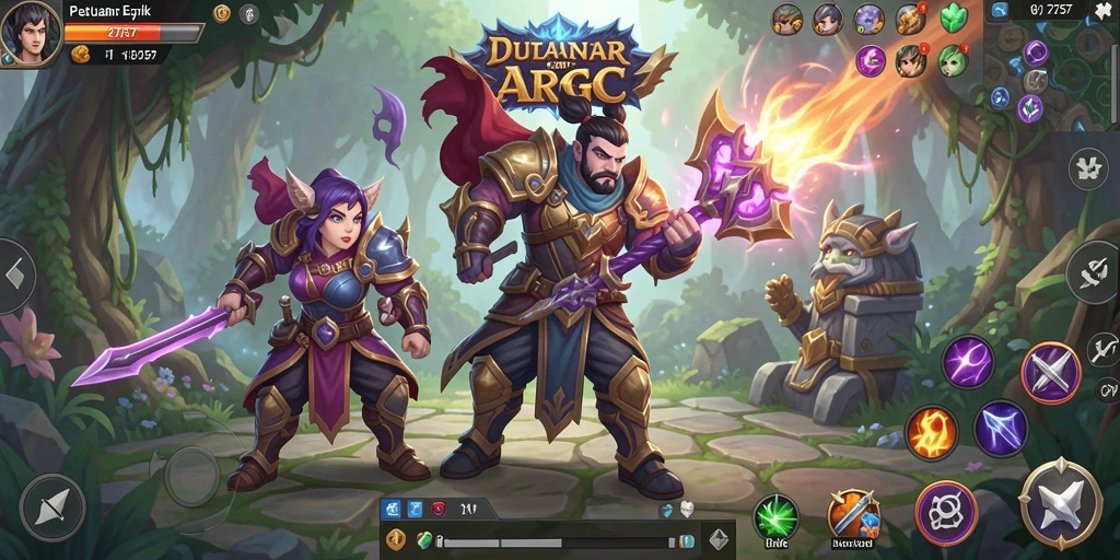 Gameplay epik dan seru dalam 2757 ARPG.