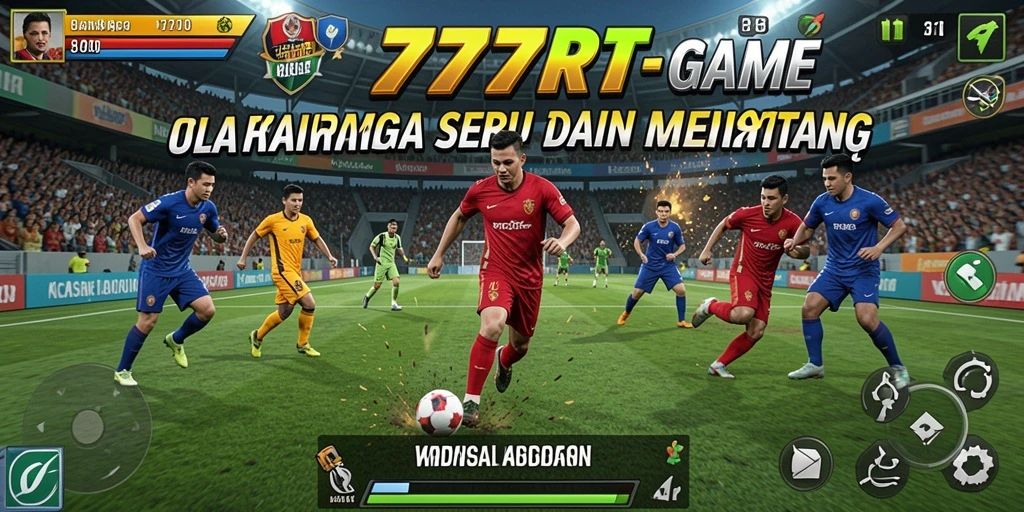 Gameplay utama 777RT yang memukau dengan aksi olahraga seru.