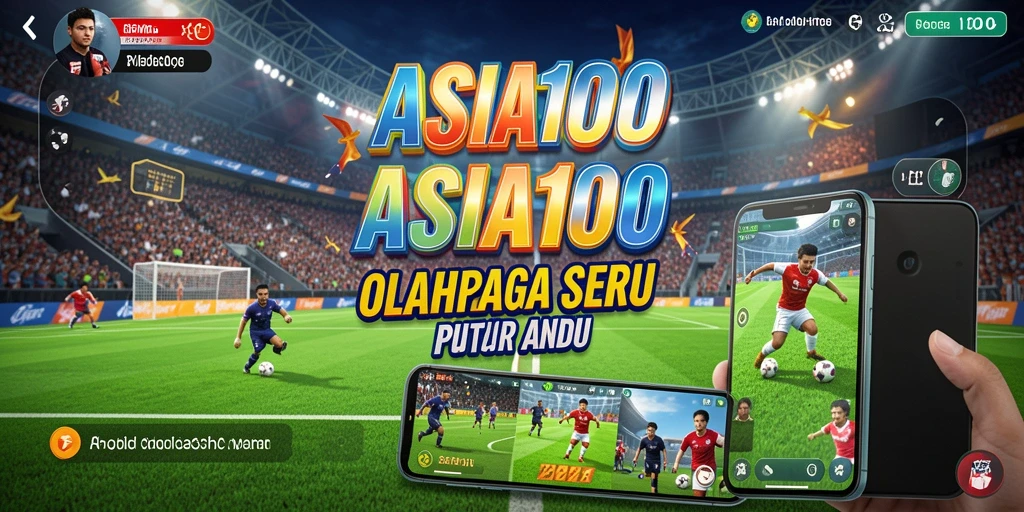 Tampilan menarik dari gameplay ASIA100 saat pertandingan berlangsung.