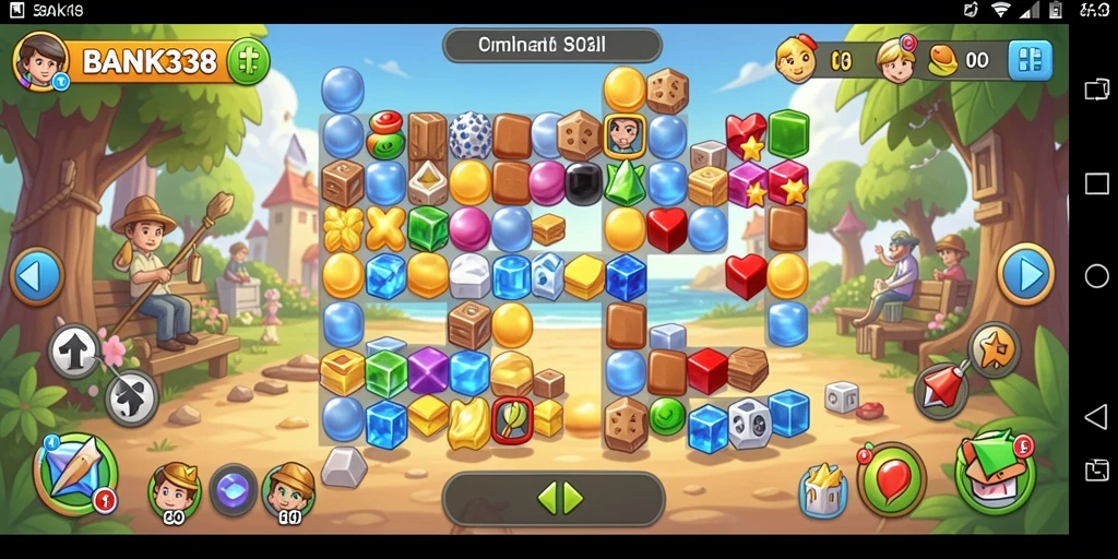 Screenshot dari gameplay seru BANK338 yang menantang.