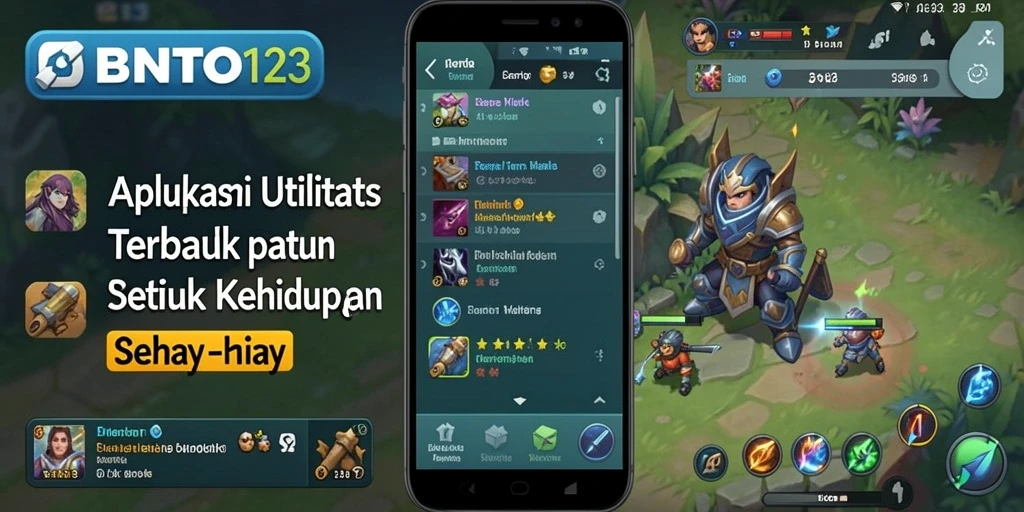 Tampilan utama BENTO123 dengan fitur utilitas yang mudah digunakan.