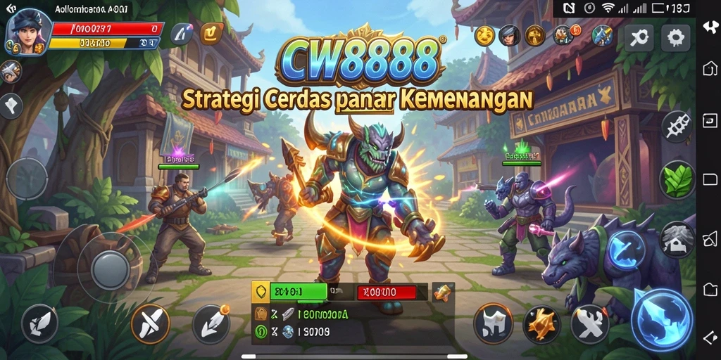 Tampilan gameplay CW8888 yang menakjubkan dengan elemen strategi mendalam.
