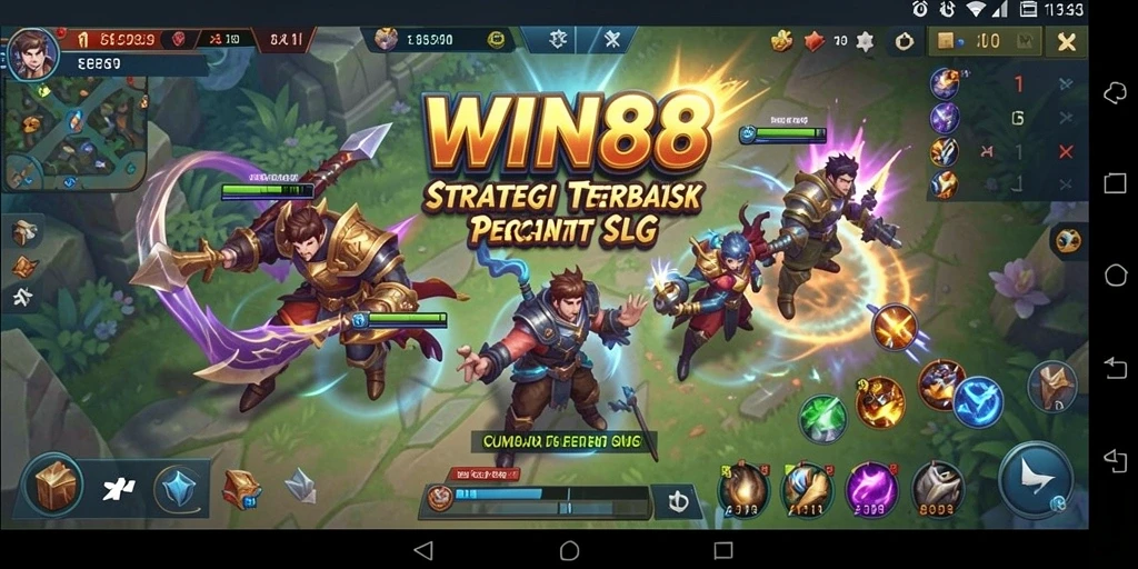 Tangkapan layar gameplay <strong>WIN88</strong> memperlihatkan aksi strategi yang mendebarkan.